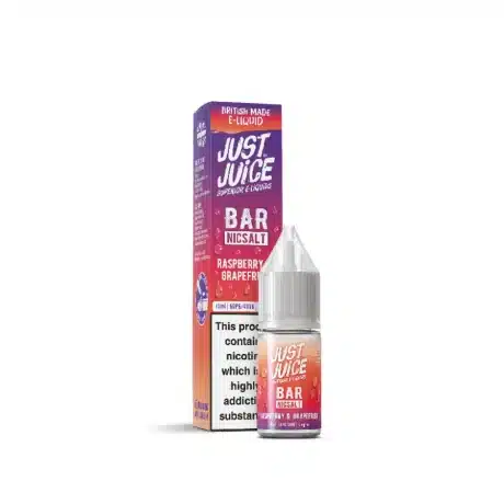 Just Juice Bar Nic Salts 10ml Raspberry & Grapefruit