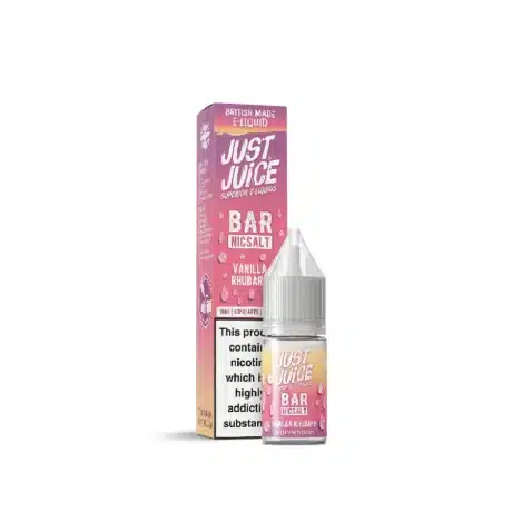 Just Juice Bar Nic Salts 10ml Vanilla Rhubarb