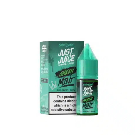 Just Juice Mint 10ml Nic Salt Green Mint
