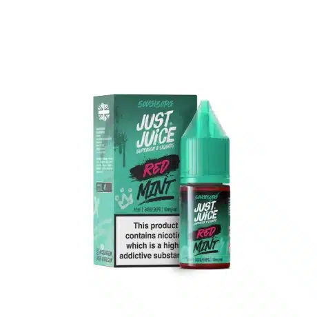 Just Juice Mint 10ml Nic Salt Red Mint