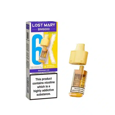 Lost Mary BM6000 Refill Pods Banana Ice