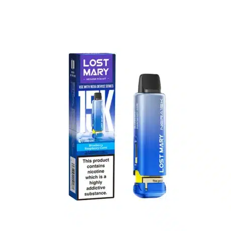Lost Mary Nera 15K Replacement Prefilled Pod Blueberry Raspberry Gami