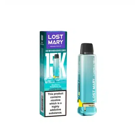 Lost Mary Nera 15K Replacement Prefilled Pod Blueberry Raspberry Ice
