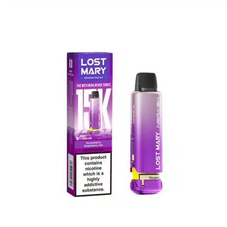 Lost Mary Nera 15K Replacement Prefilled Pod Strawberry Raspberry Ice