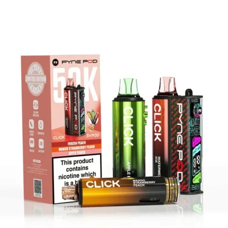Pyne Pod Click 50K Vape Kit Peach Edition