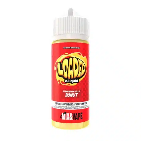 Ruthless Loaded E-Liquid 100ml Strawberry Jelly Donut