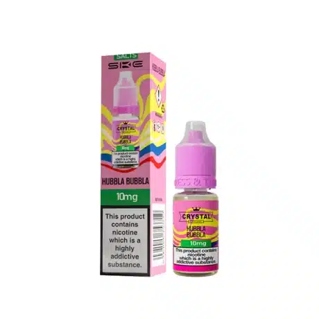SKE Crystal Original Nic Salts 10ml V1 & V2 Hubbla Bubbla