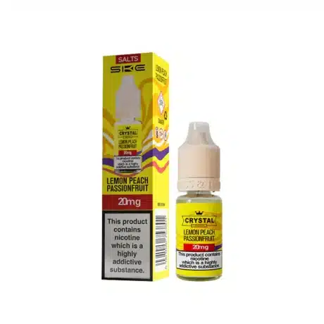 SKE Crystal Original Nic Salts 10ml V1 & V2 Lemon Peach Passionfruit