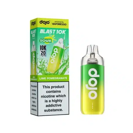 Vaporesso Dojo Blast 10K Vape Kit Lime Pomegranate