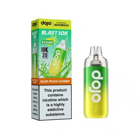 Vaporesso Dojo Blast 10K Vape Kit Sour Peach Gummy