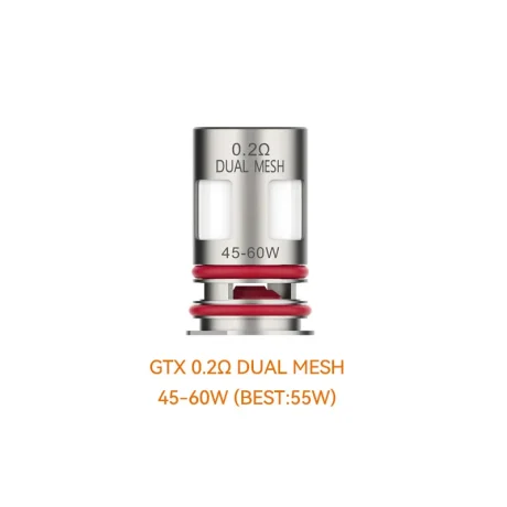 Vaporesso GTX Coils 5pcs 0.20 Dual Mesh
