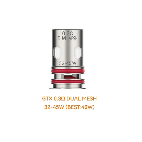 Vaporesso GTX Coils 5pcs 0.30 Dual Mesh