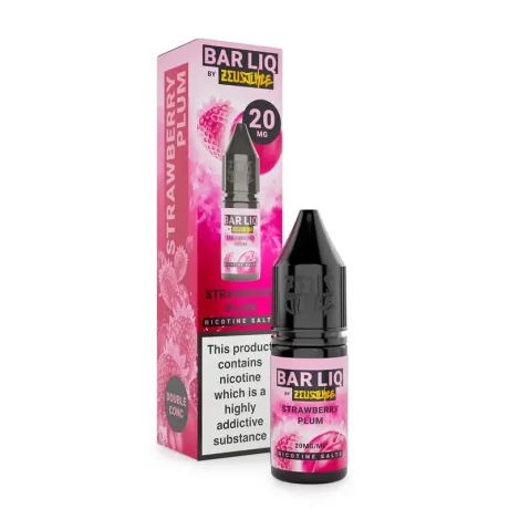 Zeus Juice Bar Liq Nic Salts Strawberry Plum