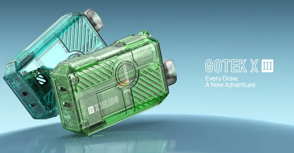 Aspire Gotek X3 Vape Kit Promo Image