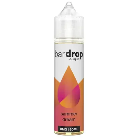 Bar Drop 5050 E-liquid 50ml Shortfill Summer Dream