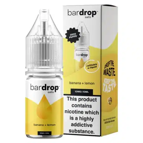 Bar Drop Salts 10ml Banana Lemon