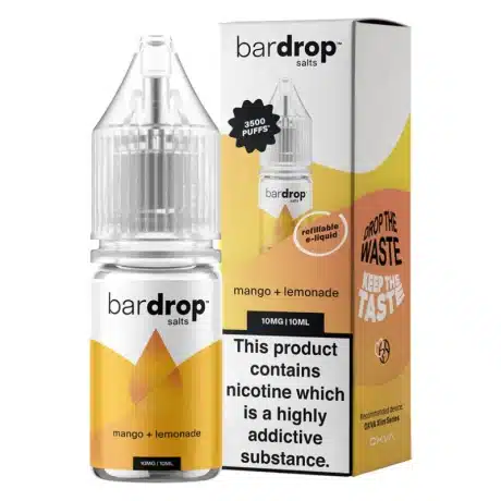 Bar Drop Salts 10ml Mango Lemonade