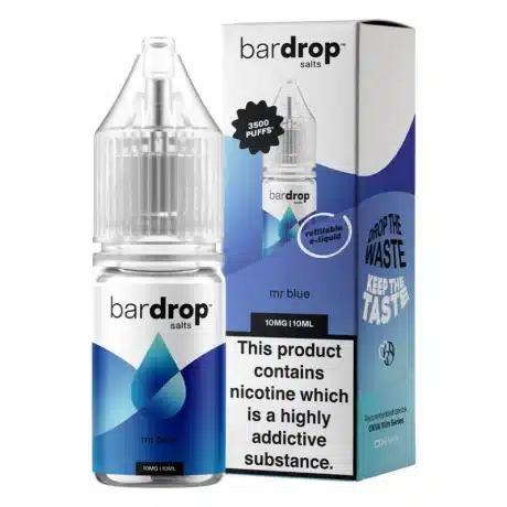 Bar Drop Salts 10ml Mr Blue