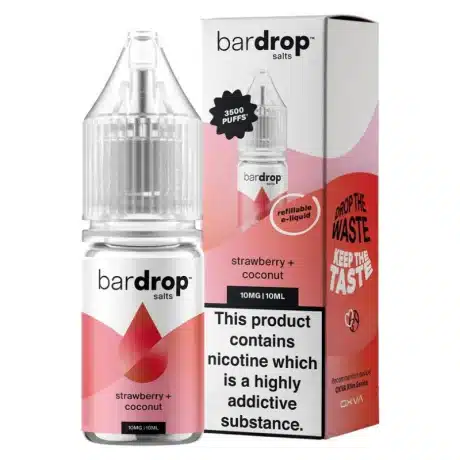 Bar Drop Salts 10ml Strawberry Coconut