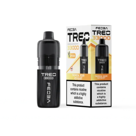 Feoba Treo 33K Prefilled Vape Kit Tropical Sour Ice Blast