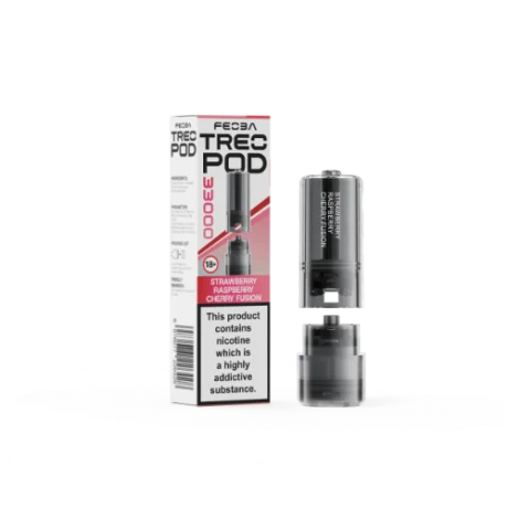 Feoba Treo 33K Refill Pods Strawberry Raspberry Cherry Fusion