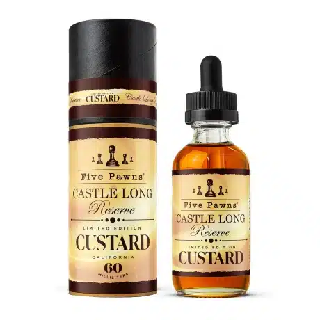 Five Pawns Castle Long Reserve 50ml Shortfill Custard