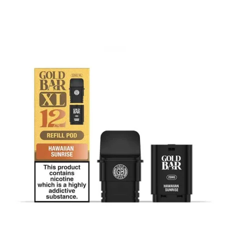 Gold Bar XL Refill Pods Hawaiian Sunrise