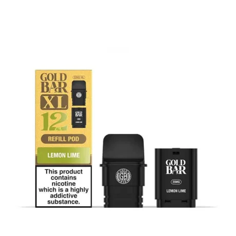 Gold Bar XL Refill Pods Lemon Lime