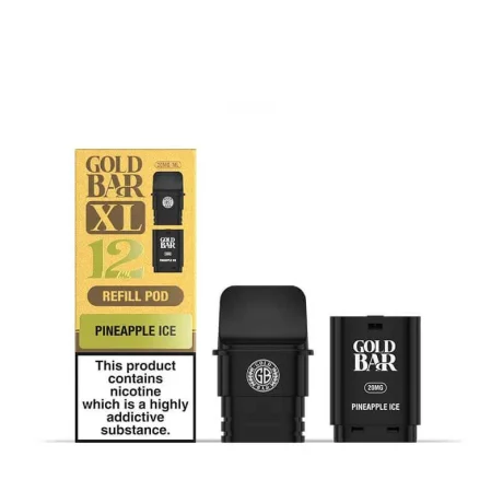 Gold Bar XL Refill Pods Pineapple Ice