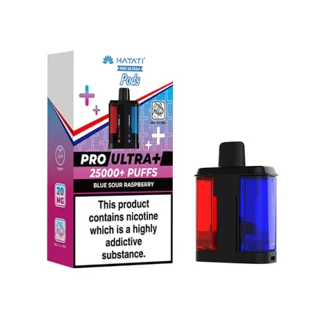 Hayati Pro Ultra Plus 25K Refill Pods Blue Sour Raspberry