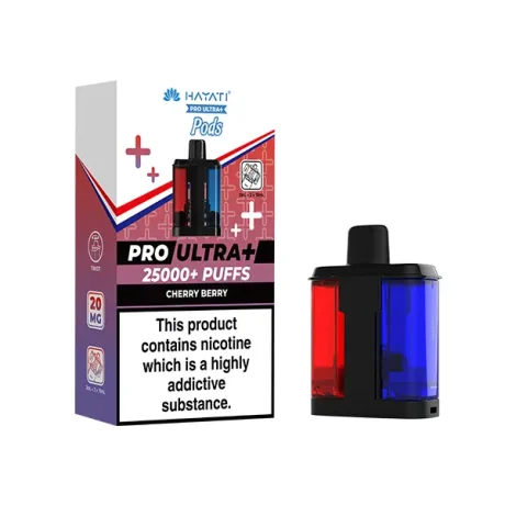 Hayati Pro Ultra Plus 25K Refill Pods Cherry Berry