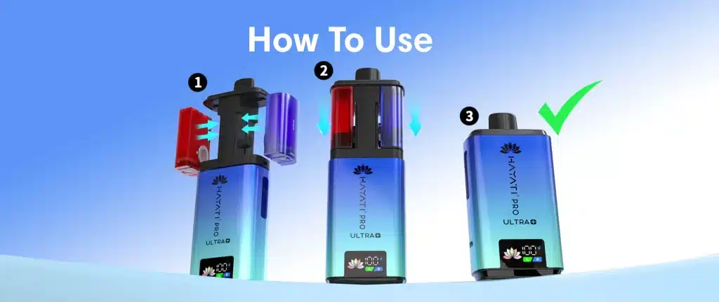 Hayati Pro Ultra Plus 25K Refill Pods How To Use