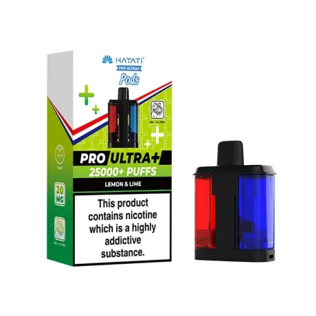 Hayati Pro Ultra Plus 25K Refill Pods Lemon Lime
