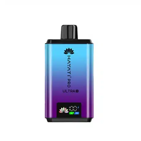 Hayati Pro Ultra Plus 25K Vape Kit Blackcurrant Cotton K Blue Raspberry