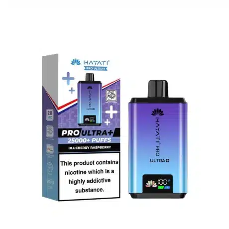 Hayati Pro Ultra Plus 25K Vape Kit Blueberry Raspberry