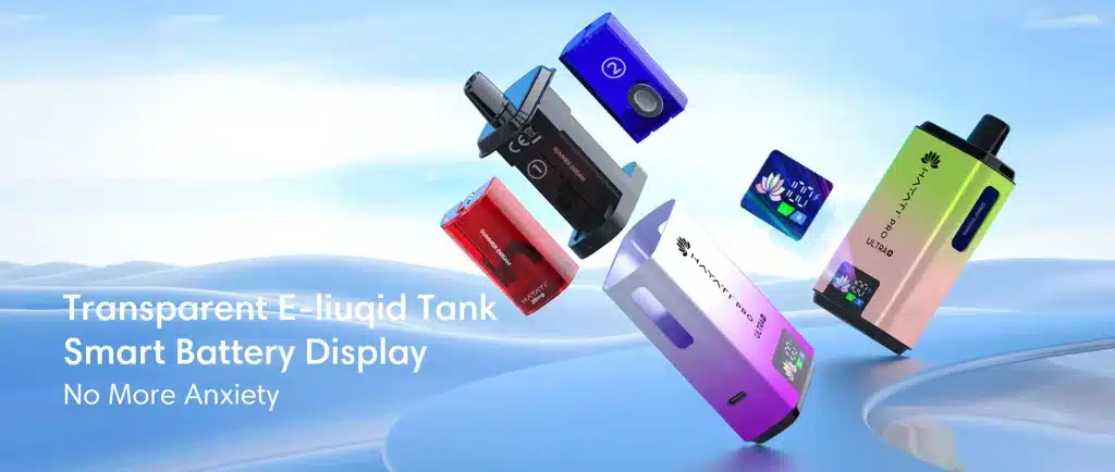 Hayati Pro Ultra Plus 25K Vape Kit Screen Display