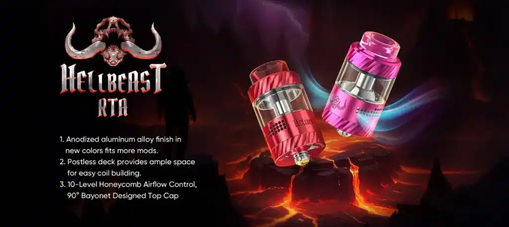 Hellvape Hellbeast RTA Specs Image