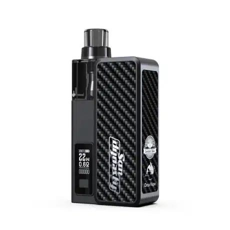 San Dynasty Pod Kit By Orca Vape Carbon Fiber