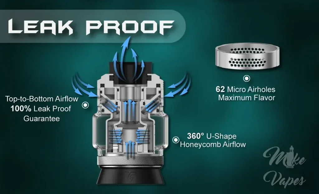 Thunder Cloud Blaze Solo 2 RTA Honeycomb Airflow