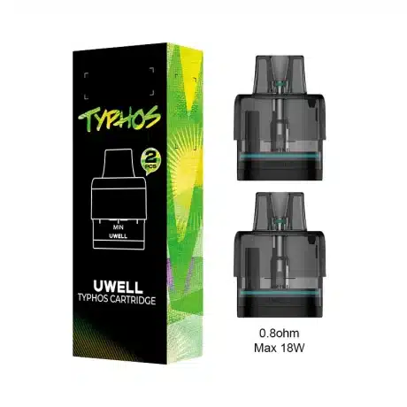 Uwell Typhos Replacement Pods 0.80
