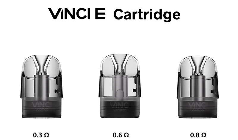 Voopoo VINCI E Replacement Pods Versions