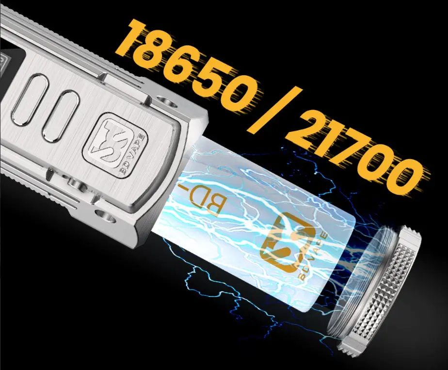 BD Vape Rayden 100 Mod Battery Compatibility