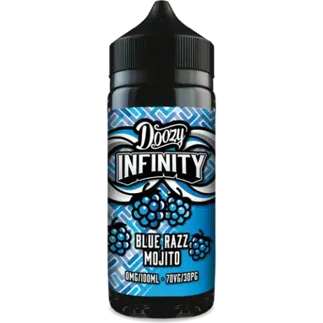 Doozy Infinity 7030 100ml Shortfill Blue Razz Mojito