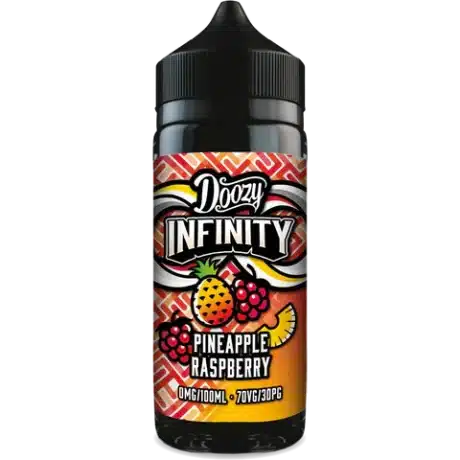 Doozy Infinity 7030 100ml Shortfill Pineapple Raspberry