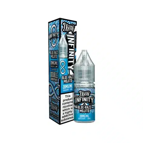 Doozy Infinity Nic Salts Blue Razz Mojito 10ml
