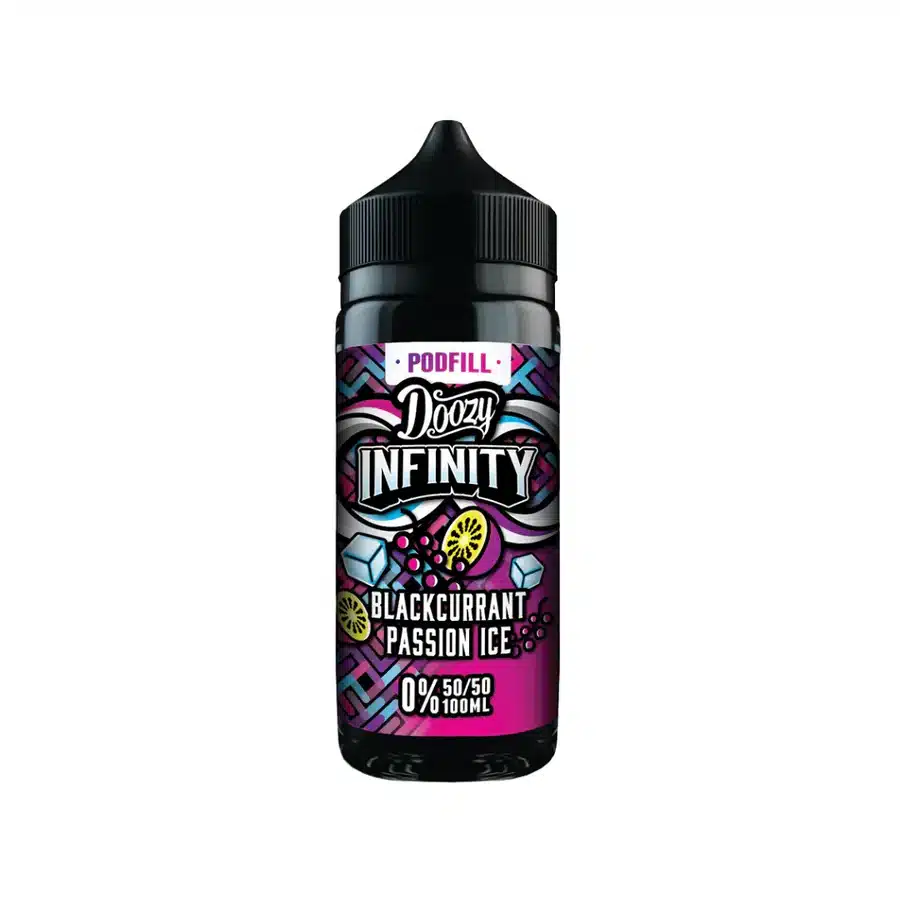 Doozy Infinity Pod Fill 5050 100ml Shortfill Blackcurrant Passion Ice