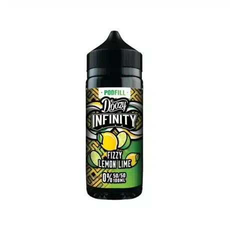 Doozy Infinity Pod Fill 5050 100ml Shortfill Fizzy Lemon Lime