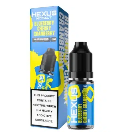 Hexus Nic Salts Blueberry Cherry Cranberry