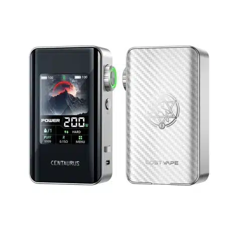 Lost Vape Centaurus BT200 Box Mod Silver Carbon