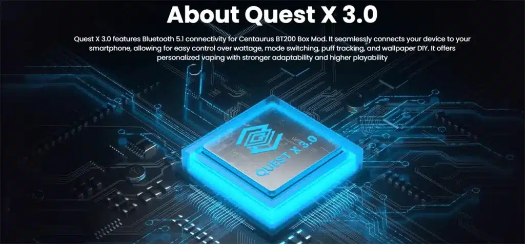Lost Vape Centaurus BT200 Vape Kit Quest X 3.0 Chip